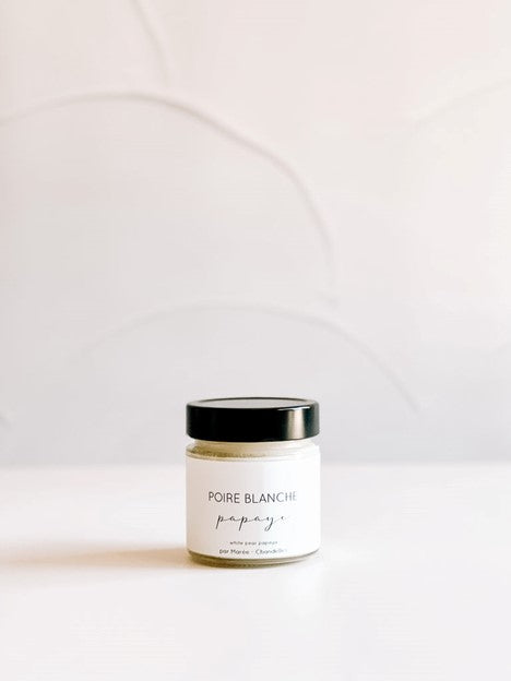 CHANDELLE DE SOYA POIRE BLANCHE ET PAPAYE