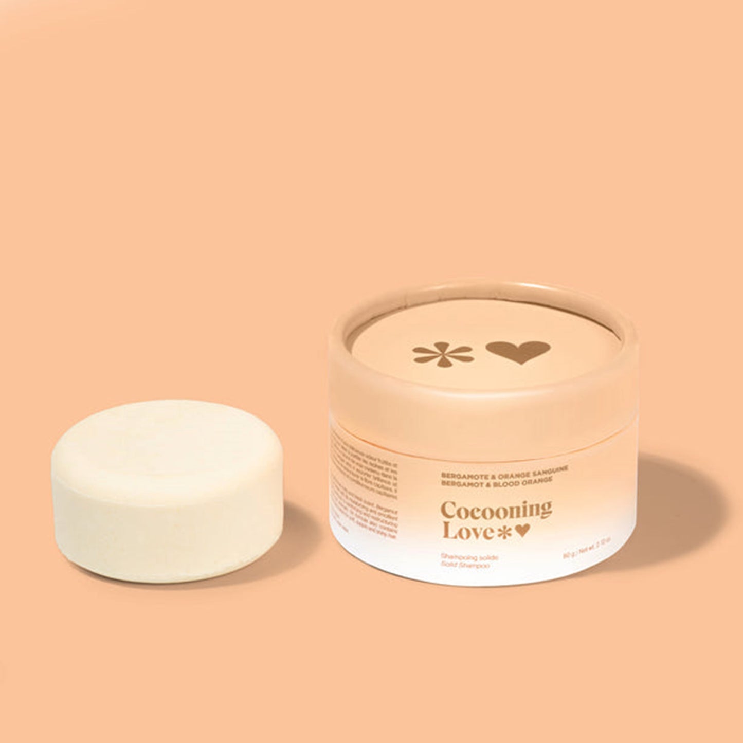 Shampoing Solide Bergamote, Orange sanguine & Eucalyptus