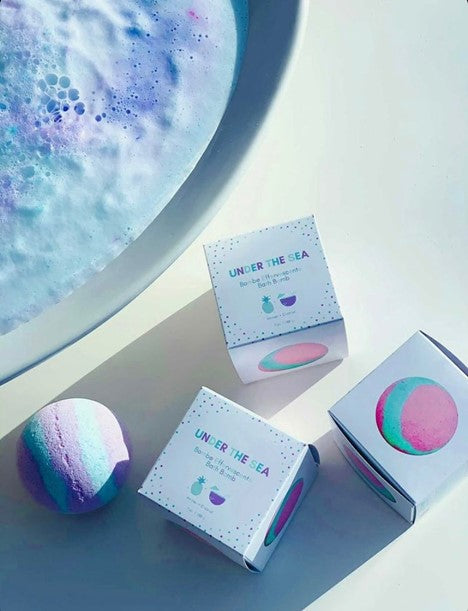 Bombe de bain - sous la mer