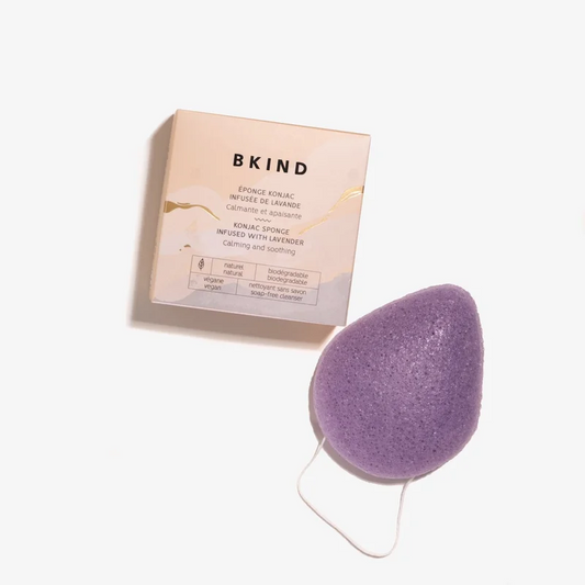 Éponge konjac visage Lavande